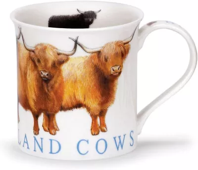 Buy Dunoon Fine China - Highland Cow Mug - 300ml • 26.99£