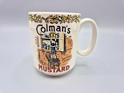 Buy Lord Nelson Pottery Colman's Mustard Retro Advertising Mug -M2 • 7.99£