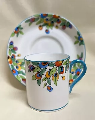 Buy Crown Staffordshire Made In England Bone China Peacock Coffee Cup And Saucer✅208 • 24.99£