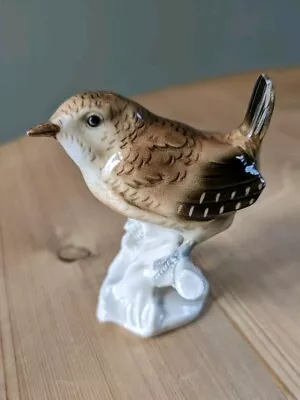 Buy Goebel Wren Friedrichsburg Bavaria German Bird Figurine Porcelain 210 Vintage  • 15£
