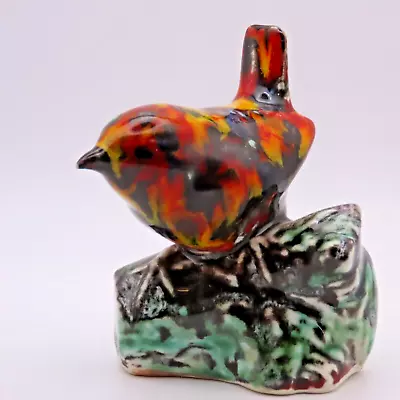 Buy Anita Harris Bird Figurine  Wren  Figurine Gold Signed To Base By Anita Harris • 58.99£