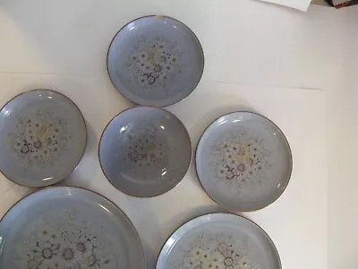 Buy Lot Of Denby Reflections Plates, Hand Crafted Fine Stoneware. Mixed Lot. • 5.99£