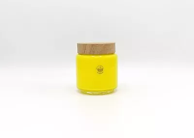 Buy Yellow Mustard Lidded Glass Jar By Michael Bang, Holmegaard, 2017 • 26.40£