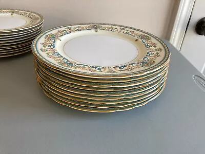 Buy One Aynsley Henley Gold Trim  Dinner Plate • 9.27£