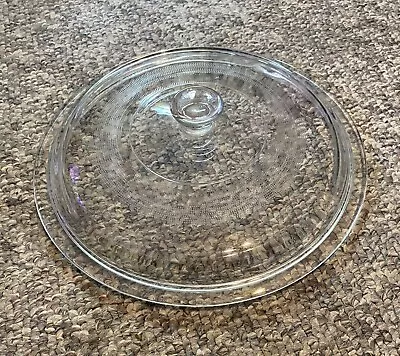 Buy Vintage Clear Glass Round Replacement Casserole Dish Lid Stamped  Usa 22  10.3  • 11.18£