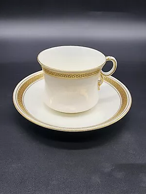 Buy Vintage Fenton Cup Saucer Bone China Gold England 2776 • 9.13£