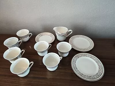 Buy Portland Pottery Cobridge Gold Gilt Cream Part Set 11 Piece  • 20£