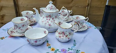 Buy Pretty Floral Paragon Victoriana Rose Part Teaset • 95£