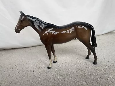 Buy Large Beswick Horse Ceramic Figurine • 15£