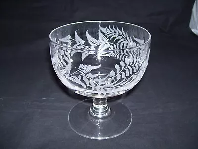 Buy Vintage Goblet Shaped Glass, Rummer, Victorian. • 15.99£