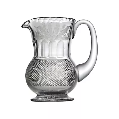 Buy EDINBURGH Crystal - THISTLE Cut - Water / Whisky Jug - 7 1/8  (2nd) • 300£