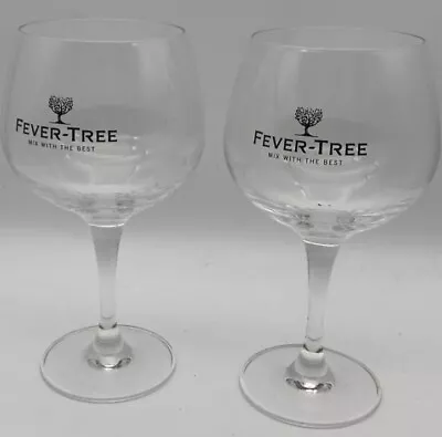 Buy 2 X DARTINGTON CRYSTAL  FEVER TREE Mix With The Best GLASSES • 9.99£