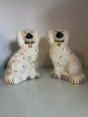 Buy Beswick Staffordshire Dogs Small Set Pair King Charles Spaniel Vintage - 1378-7 • 0.99£