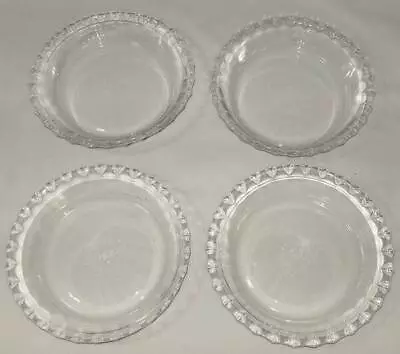 Buy Vintage Set Of 4 Pyrex 206 Fluted Tart Pie Plate * 6  Diameter • 37.28£