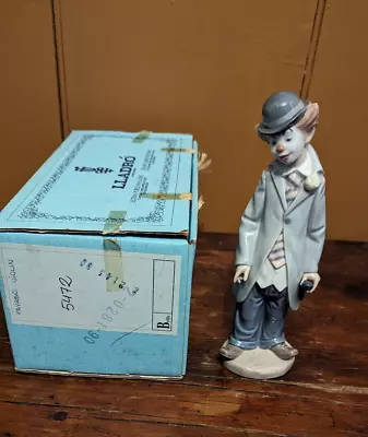Buy LLADRO 5472 Circus Sam Clown With Violin Glazed Glossy Porcelain Figurine W/ BOX • 55.91£