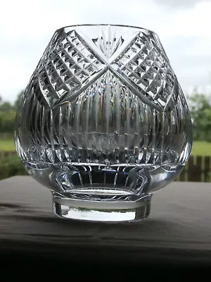 Buy Tyrone Crystal Ulster Rose Bowl Slieve Donard - Stamped  - Ex Cond • 14.99£