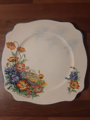 Buy A.J. Wilkinson Royal Staffordshire Decorative Plate, Pretty Flowers • 5£