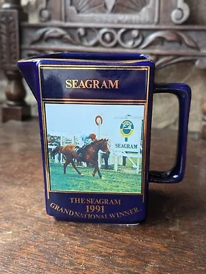 Buy Martell Grand National Pub Water Jug - Seton Pottery. Seagram 1991. Horse Racing • 13.95£