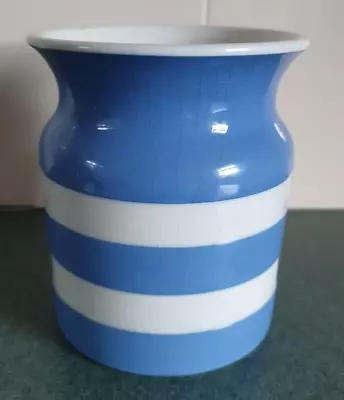 Buy Tg Green Cornishware Blue White Storage Jar Plain Green Shield No Lid 12cms Tall • 15.99£