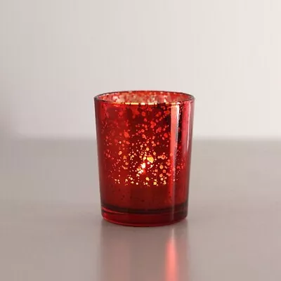 Buy Desktop Ornament Candlestick Cup Candle Holder Glass Tea Light  Home Decor • 5.29£