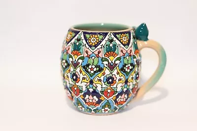 Buy Hand Crafted And Hand Painted Pottery Decorative Mug • 19.99£