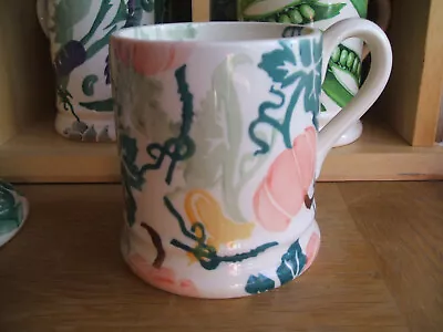Buy Emma Bridgewater 1st ½ Pint Mug  Unused Pumpkin Garden Sponge Ware Free Post • 39£