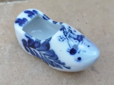 Buy Vintage Retro China Dutch Holland Netherland Delft Ornamental 2  Shoe Clog 1 • 9.95£