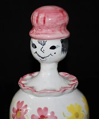 Buy Vintage MCM Italy Pottery Women In Hat Bank , Figurine, Bitossi Raymor • 11.18£