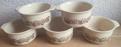 Buy 5x Kiln Craft Tableware Berries & Flowers Design Soup Bowls • 21.99£