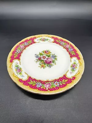Buy Vintage Foley EB Tudor Side Plate Bone China Floral England • 9.74£