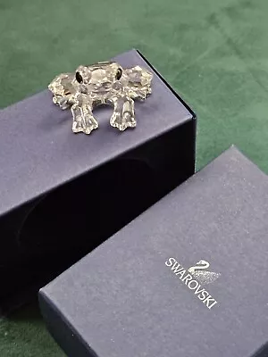 Buy Swarovski Crystal Frog Small Figurine Black Eyes 2.5 Cm, BOXED. • 9.93£