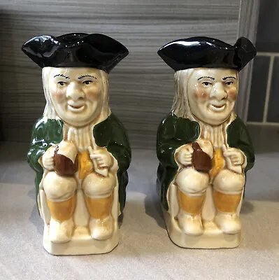 Buy 2 X Vintage Tony Wood Pottery SLS Philpot Character Toby Jug. 5” Tall. • 5.50£