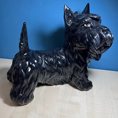 Buy Bassano Italian Ceramic Scottish Terrier Sculpture Signed • 65£