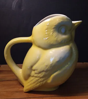 Buy Antique Sevres Yellow Bird Pitcher Ceramic Porcelain 8  Tall • 27.96£