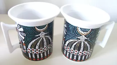 Buy 2 X PORTMEIRION MAGIC CITY CUPS / SMALL MUGS (?) - Susan Williams Ellis • 12.99£