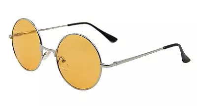 Buy John Lennon Round - Glasses Sunglasses 60s 70s Hippy Ozzy Fancy Dress Festival • 3.25£