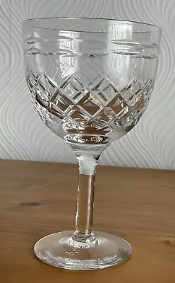 Buy 6 Tudor ‘Seymour’Lead Crystal Wine Glasses Discontinued • 24£