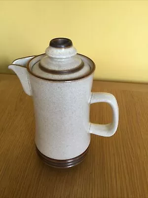 Buy Vintage Denby Coffee Pot Stoneware “Potters Wheel” Rustic 70s Retro In VGC • 9£