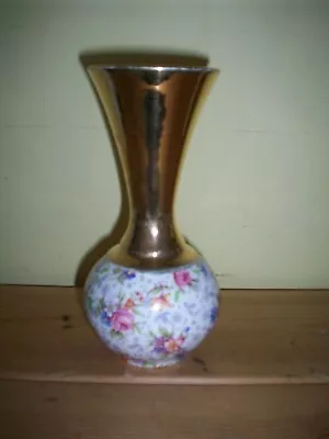 Buy Vintage Royal Winton Trumpet Vase  ‘Eleanor’ Floral (Chintz) • 4£