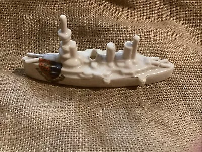 Buy Carlton China Crested WWI Battleship German Fleet Surrender,some Damage,rare . • 20£