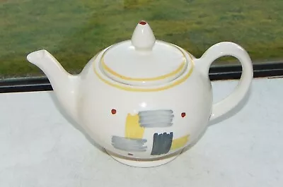 Buy J & G Meakin Pottery Abstract Pattern One Pint Teapot C1970s Vintage Retro • 8£