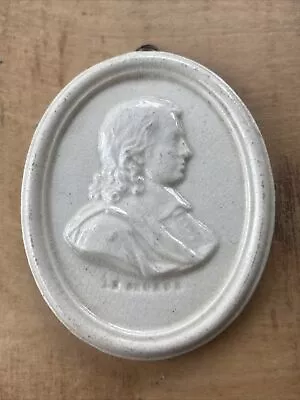 Buy Leeds Pottery Portrait Medallion - 1775-1800 - 18th Century • 199.99£