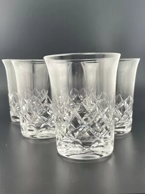 Buy Vintage Stuart Crystal Whisky Tumblers X 5 Beau Pattern • 39.99£