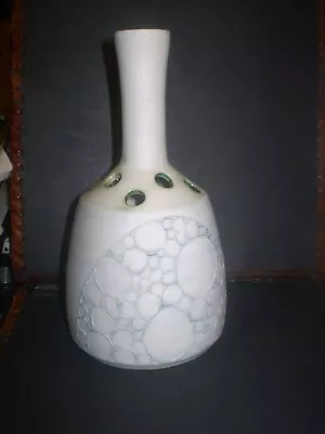 Buy Retro Cornish Vintage Studio CARN POTTERY Penzance Cornwall Vase 8'inch Tall • 9.99£