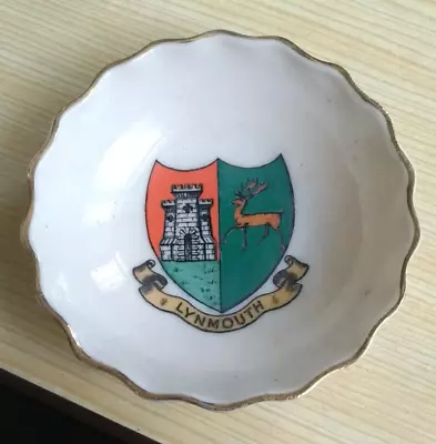 Buy Goss Crested Ware - Lynmouth - Round Pin Dish • 5.45£