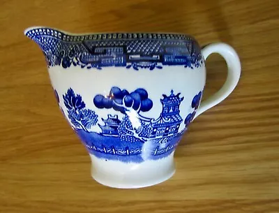 Buy OLD WILLOW Milk Jug By Alfred Meakin : 3.25 Inches. Blue/ White :Made In England • 4.99£