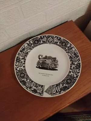 Buy Prinknash Abbey Pottery  Bewick’s Houndes  NEWFOUNDLAND DOG  Dinner Plate 26cm. • 25£