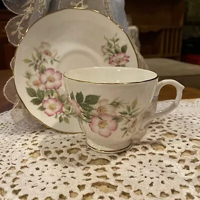 Buy Duchess Tea Cup Pink Flowers England Fine Bone China And Saucer Collectible  • 23.29£