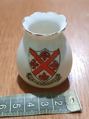 Buy Crested Ware China Arcadian Sack Pot Teignmouth (CCB30) • 10£