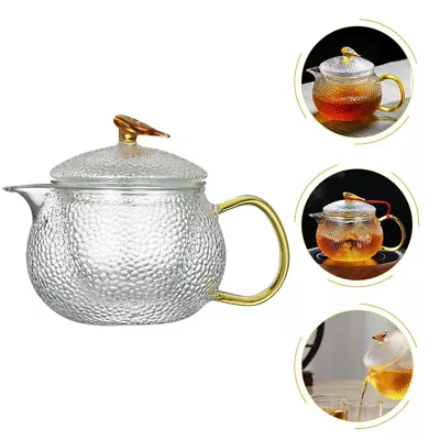 Buy Loose Leaf Tea Maker Loose Tea Teapot Glass Coffee Pot Glass Tea Infuser • 18.15£